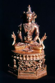 Amitabha Buddha, 18th century. Artist: Anon