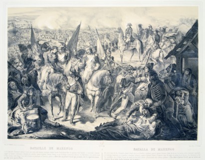 'Battle of Marengo', 14 June, 1800. Artist: Anon