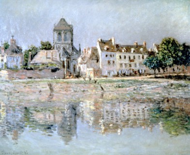 'By the River at Vernon', 1883. Artist: Claude Monet