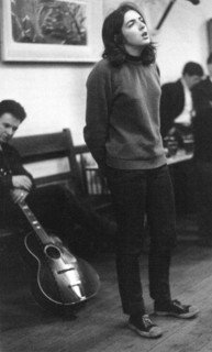 Anne Briggs singing at Cecil Sharp House, London, c1960s. Artist: Eddis Thomas