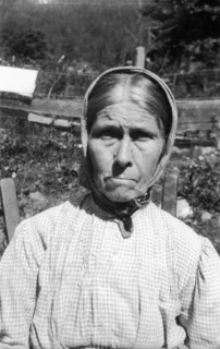 Polly Mitchell, Burnsville, Yancey County, North Carolina, USA, 1916-1918. Artist: Cecil Sharp
