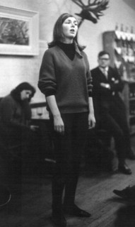 Frankie Armstrong, Cecil Sharp House, London, 1960s. Artist: Eddis Thomas