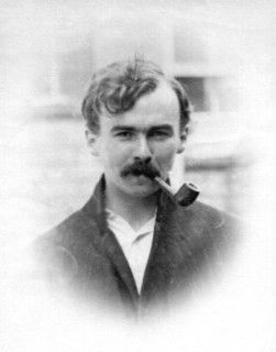 George Butterworth, British composer and folk music collector, c1910. Artist: Unknown