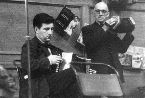 Reg Hall and Scan Tester, Cecil Sharp House, London, 1958. Artist: Eddis Thomas