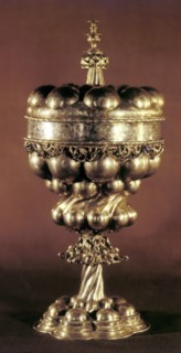 Silver goblet, 16th century. Artist: Unknown