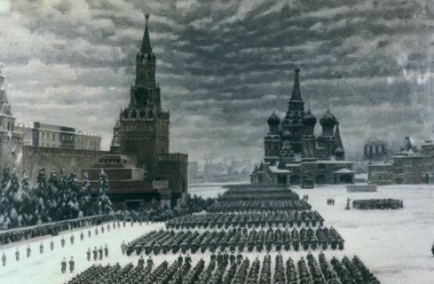 'Parade in Red Square, December 1947', Moscow, Russia. Artist: Unknown