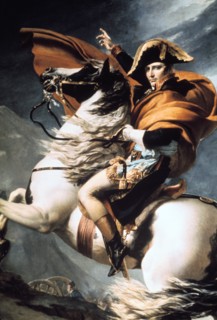 'Napoleon Crossing the Alps', detail, c1800. Creator: Jacques-Louis David.