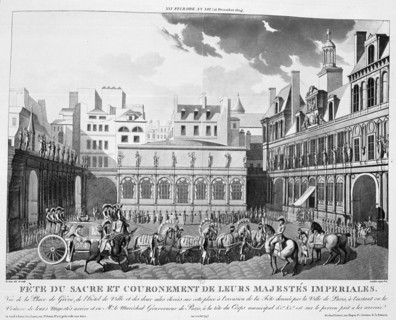'The Festivities of the Coronation, Paris, 2nd December 1804', 19th century. Artist: Unknown