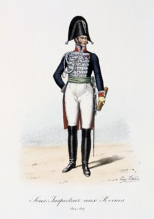 'Sous-Inspecteur aux Revues', 1814-17. Artist: Eugene Titeux