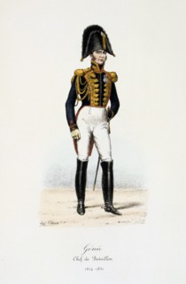 'Génie, Chef de Bataillon', 1814-30. Artist: Eugene Titeux