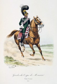 'Gardes-du-Corps de Monsieur, Petite Tenue', 1815. Artist: Eugene Titeux