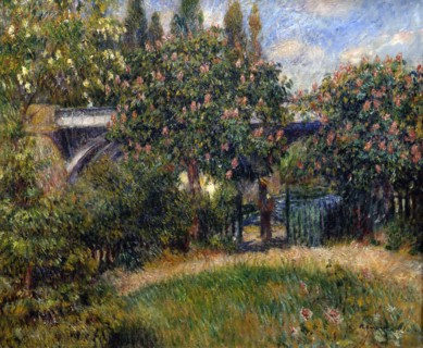 'Railway Bridge at Chatou', 1881. Artist: Pierre-Auguste Renoir