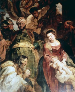 'Adoration of the Magi' (detail), 1624. Artist: Peter Paul Rubens