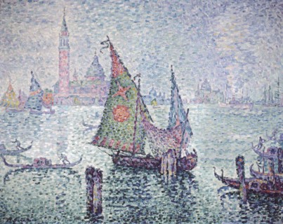 'The Green Sail, Venice', 1904. Artist: Paul Signac