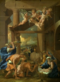 'The Adoration of the Shepherds', c1633. Artist: Nicolas Poussin