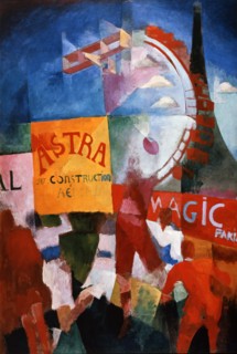 'L'Equipe de Cardiff', (The Cardiff Team), 1913.  Artist: Robert Delaunay