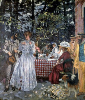 'Lunch at Vasouy', 1901. Artist: Edouard Vuillard