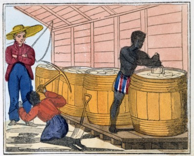 'The Blackman's Lament on how to make Sugar', 1813. Artist: Amelia Alderson Opie