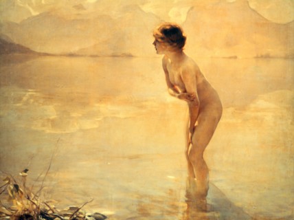 'September Morn', 1912. Artist: Paul Chabas