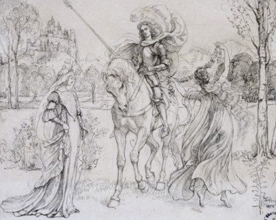 Greeting the Knight', c1880-1932. Artist: Armand Point