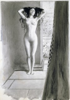 'Aphrodite', 1896. Artist: Antoine Calbet