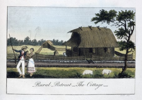 'Rural Retreat, The Cottage', 1813. Artist: John Gabriel Stedman