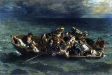'The Shipwreck of Don Juan', 1840. Artist: Eugène Delacroix