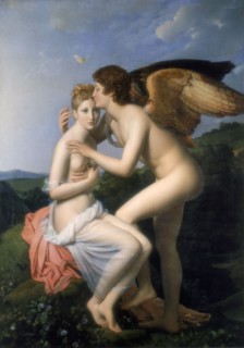 'Psyche Receiving the First Kiss of Cupid', 1798. Artist: Francois Pascal Simon Gerard
