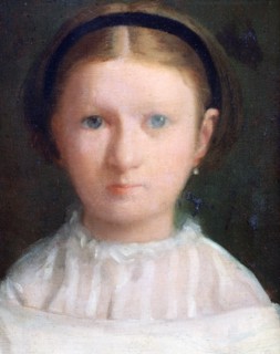 'Giovanna Bellelli', 1856. Artist: Edgar Degas
