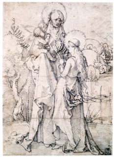'Saint Anne with Child and Virgin Mary', c1500. Artist: Albrecht Dürer