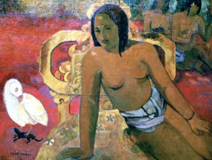'Vairumati', 1896.  Artist: Paul Gauguin