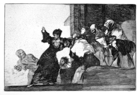 'Riddle of the poor', 1819-1823. Artist: Francisco Goya