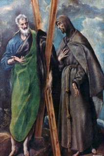'St Andrew and St Francis', c1590-1595. Artist: El Greco
