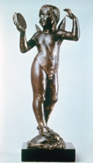 'Angel with Tambourine', 1429. Artist: Donatello