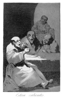 'They are hot', 1799. Artist: Francisco Goya