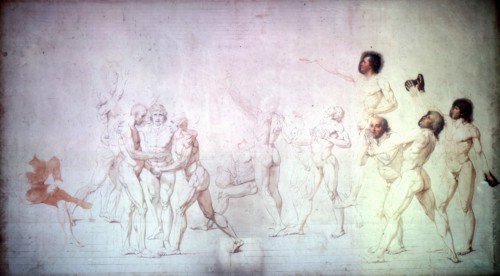 'The Oath in the Tennis Court', 1791. Creator: Jacques-Louis David.