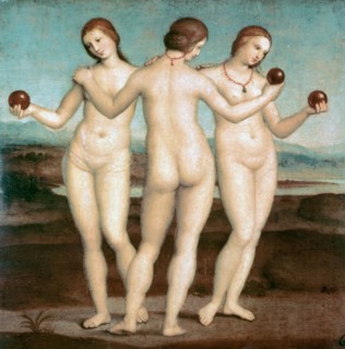 'The Three Graces', 1504-1505. Artist: Raphael