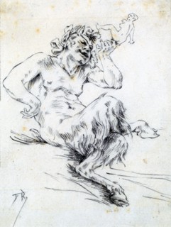 'Fauna', c1850-1898. Artist: Felicien Joseph Victor Rops