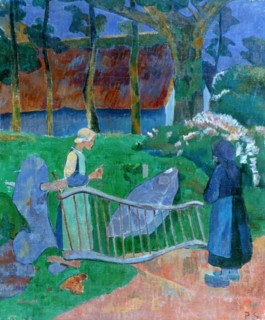 'The Flowered Gate', 1889.  Artist: Paul Serusier