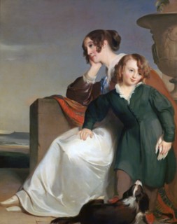 'Mother and Son', 1840. Artist: Thomas Sully