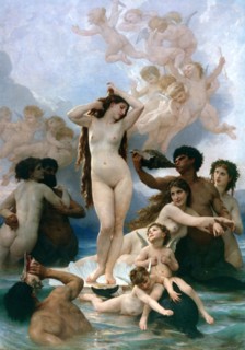 'The Birth of Venus', 1879. Artist: William-Adolphe Bouguereau