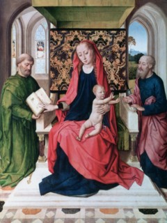 'The Virgin and Child with Saints', 1460's. Artist: Dieric Bouts