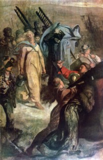'The Village Firemen', (detail), 1857. Artist: Pierre Puvis de Chavannes