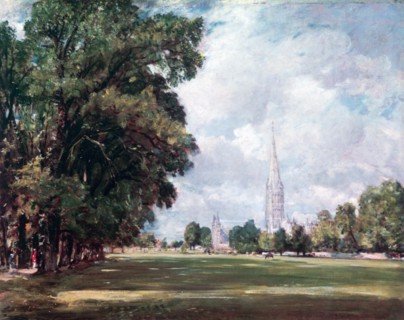 'Salisbury Cathedral from Lower Marsh Close', 1820. Artist: John Constable