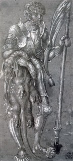 'St George', c1504-1553. Artist: Lucas Cranach the Elder