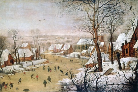 'The Bird Trap', c1584-1638. Artist: Pieter Brueghel the Younger