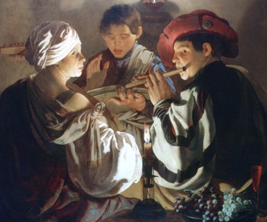 'The Concert', c1626. Artist: Hendrick ter Brugghen