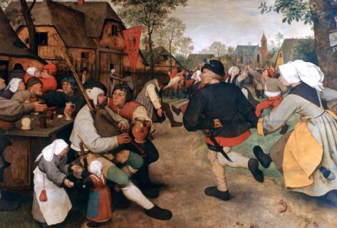 'The Peasant Dance', 1568-1569. Artist: Pieter Bruegel the Elder