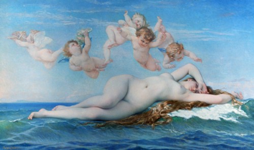 'Birth of Venus', 1863. Artist: Alexandre Cabanel
