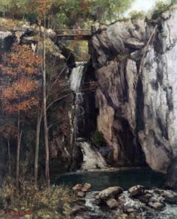 'The Chasm at Conches', 1864. Artist: Gustave Courbet